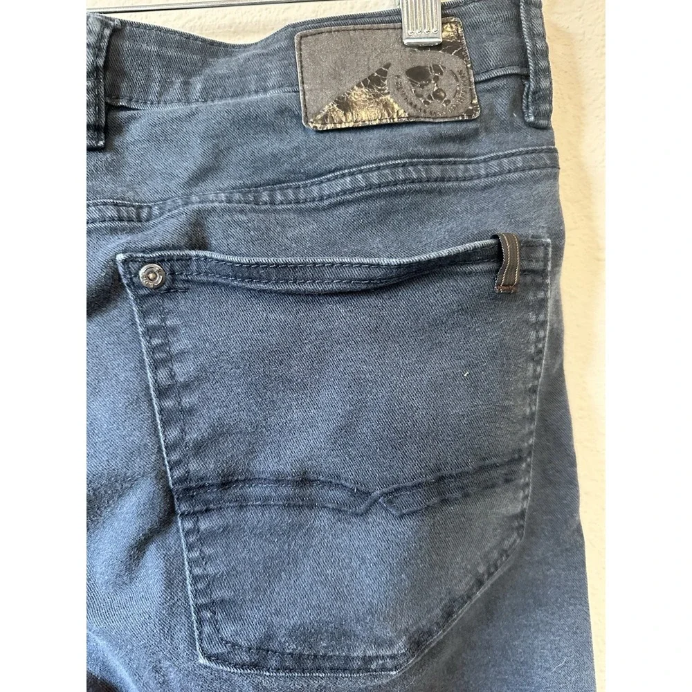 Buffalo David Bitton Jeans‎ Men's 34x30 Sam-X Slim Straight Stretch Denim Blue